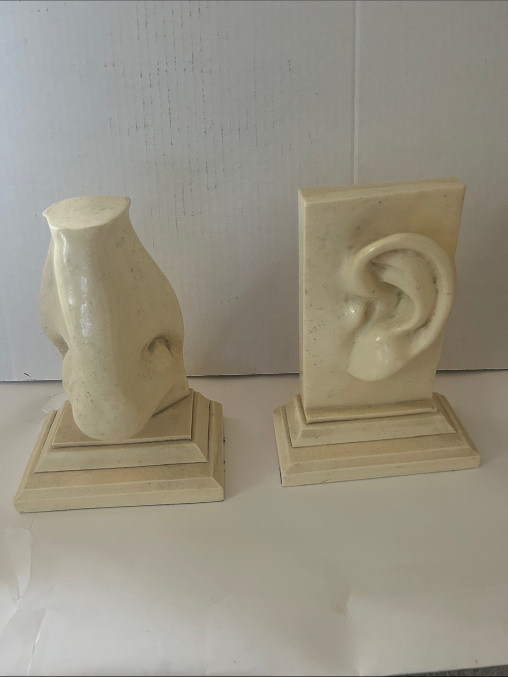 Nose and Ear Bookends